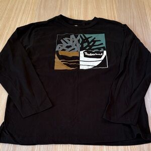 Timberland long sleeve tee black